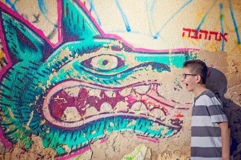 בוק בר מצווה גרפיטי
